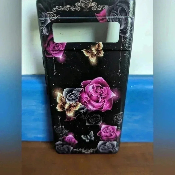 Google Pixel 6 Pro Case-Pink Rose (New) - Picture 1 of 2